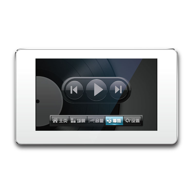 5-Inch LCD Touch Screen Network Control Volume Control Wall Panel